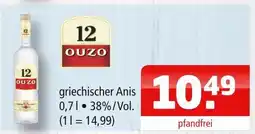 Getränke Oase 12 ouzo Angebot