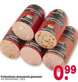 E-Center Frühstücks-aufschnitt gemischt Angebot