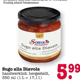 E-Center Scheck-in manufaktur sugo alla diavola Angebot