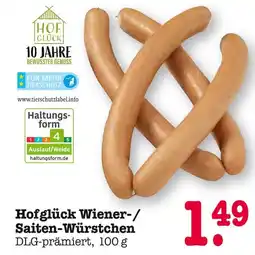 E-Center Hofglück wiener-würstchen Angebot