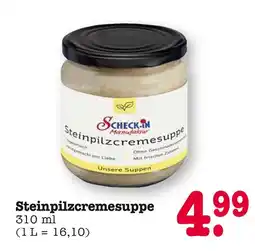 E-Center Scheck-in manufaktur steinpilzcremesuppe Angebot