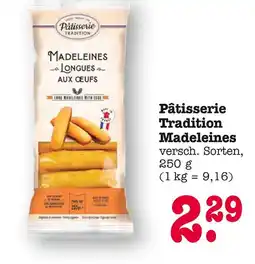 E-Center Pâtisserie tradition madeleines Angebot