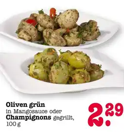 E-Center Oliven grün Angebot