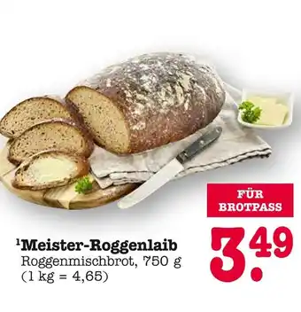 E-Center Meister-roggenlaib Angebot
