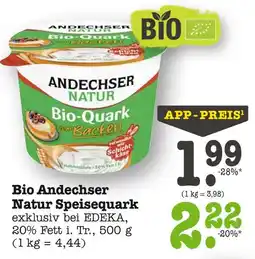E-Center Andechser natur bio-quark Angebot
