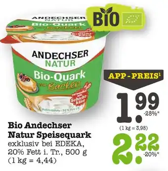 E-Center Andechser natur bio-quark Angebot