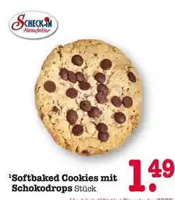 E-Center Scheck-in manufaktur softbaked cookies mit schokodrops Angebot