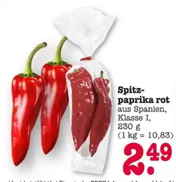 E-Center Spitzpaprika rot Angebot