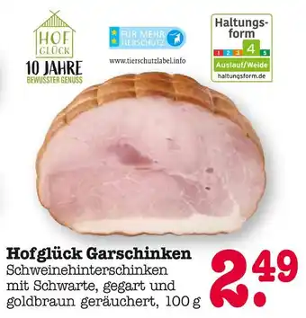 E-Center Hofglück garschinken Angebot