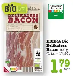 E-Center Edeka bio delikatess bacon Angebot
