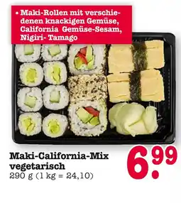 E-Center Maki-california-mix vegetarisch Angebot