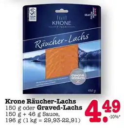 E-Center Krone fisch räucher-lachs Angebot