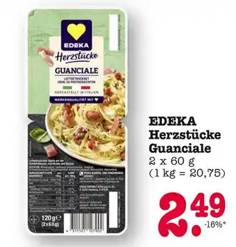 E-Center Edeka herzstücke guanciale Angebot