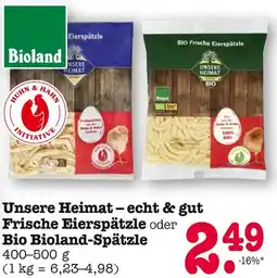 E-Center Bioland frische eierspätzle Angebot