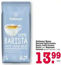 E-Center Dallmayr home barista caffè crema dolce Angebot
