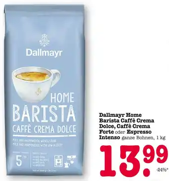 E-Center Dallmayr home barista caffè crema dolce Angebot