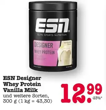 E-Center Esn designer whey protein vanilla milk Angebot