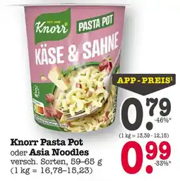 E-Center Knorr pasta pot Angebot