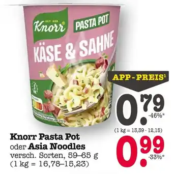 E-Center Knorr pasta pot Angebot