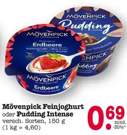 E-Center Mövenpick feinjoghurt Angebot