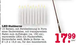 E-Center Led stabkerze Angebot