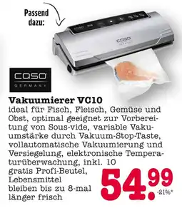 E-Center Caso germany vakuumierer vc10 Angebot