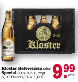 E-Center Kloster hefeweizen Angebot