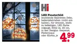 E-Center Hi led fensterbild gespenst Angebot
