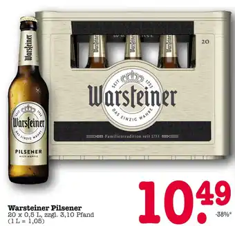 E-Center Warsteiner pilsener Angebot