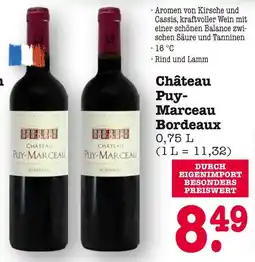 E-Center Château puy-marceau bordeaux Angebot