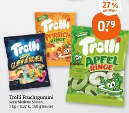 tegut Trolli saure glühwürmchen Angebot