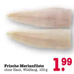 E-Center Frische merlanfilets Angebot