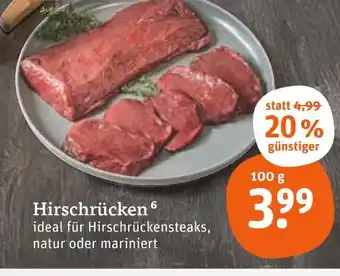 tegut Hirschrücken Angebot