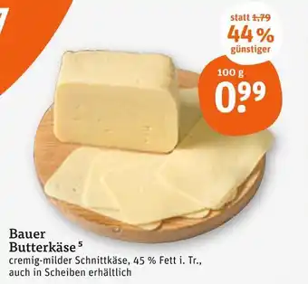 tegut Bauer butterkäse Angebot