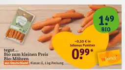tegut Tegut... bio-möhren Angebot