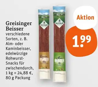 tegut Greisinger almbeisser Angebot