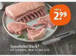 tegut Spanferkel rack Angebot