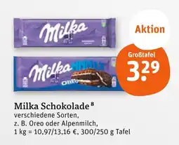 tegut Milka schokolade oreo Angebot