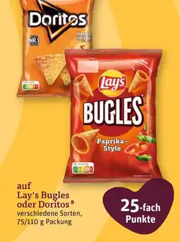 tegut Lay's bugles paprika-style oder doritos Angebot