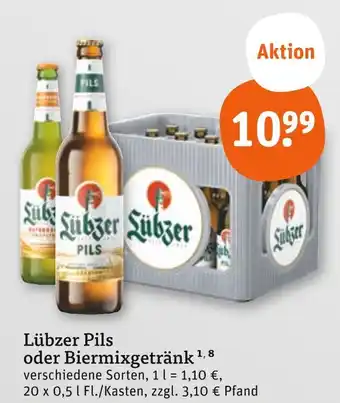 tegut Lübzer pils Angebot