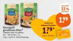 tegut Kerrygold geriebener käse cheddar Angebot