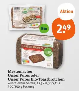 tegut Mestemacher unser pures Angebot