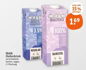 tegut Mølk haferdrink Angebot