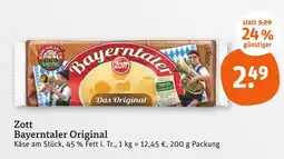 tegut Zott bayerntaler original Angebot
