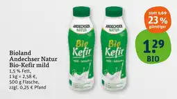 tegut Andechser natur bio-kefir mild Angebot