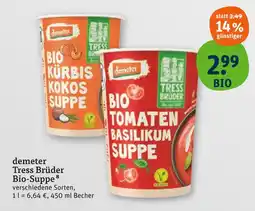 tegut Demeter tress brüder bio-suppe Angebot