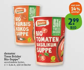 tegut Demeter tress brüder bio-suppe Angebot
