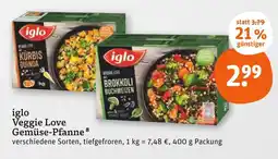 tegut Iglo veggie love kürbis quinoa Angebot