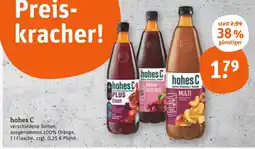 tegut Hohes c plus eisen Angebot
