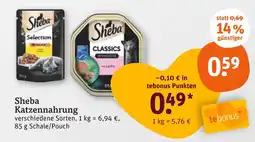 tegut Sheba selection in sauce Angebot